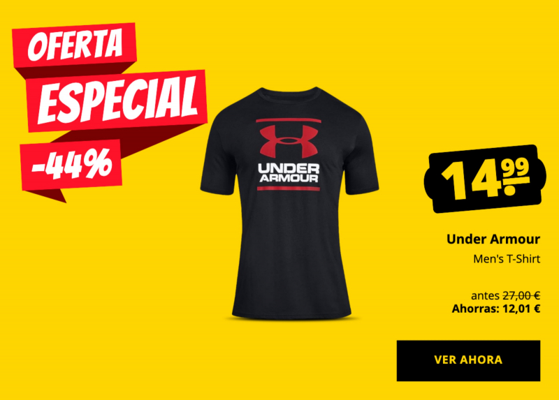 Under Armour Men's T-Shirt solo 14,99 €