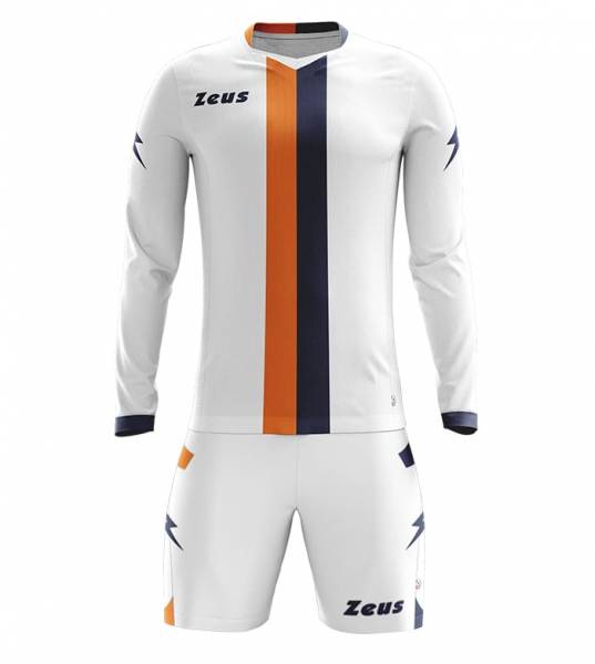Zeus Kit B-Nario Heren Voetbaltenue 2-delig Heren Voetbaltenue blauw/arancio