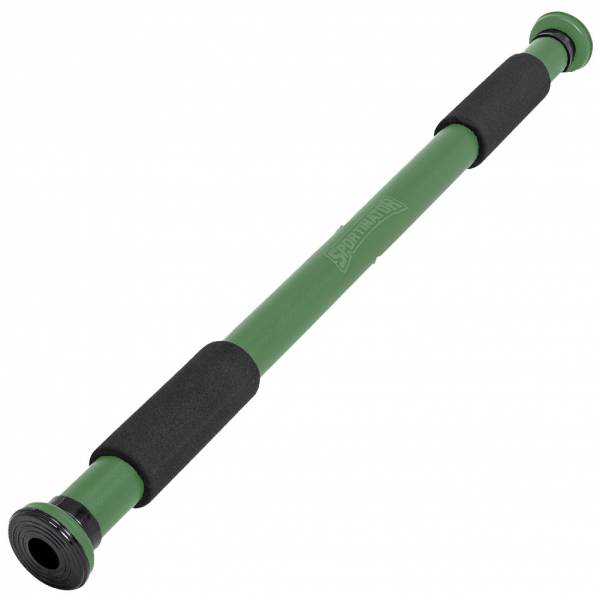 SPORTINATOR Barra de dominadas para marco de puerta 60 - 102 cm verde