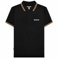 Lambretta Twin Tipped Uomo Polo SS1608-Black-Wht-Marm