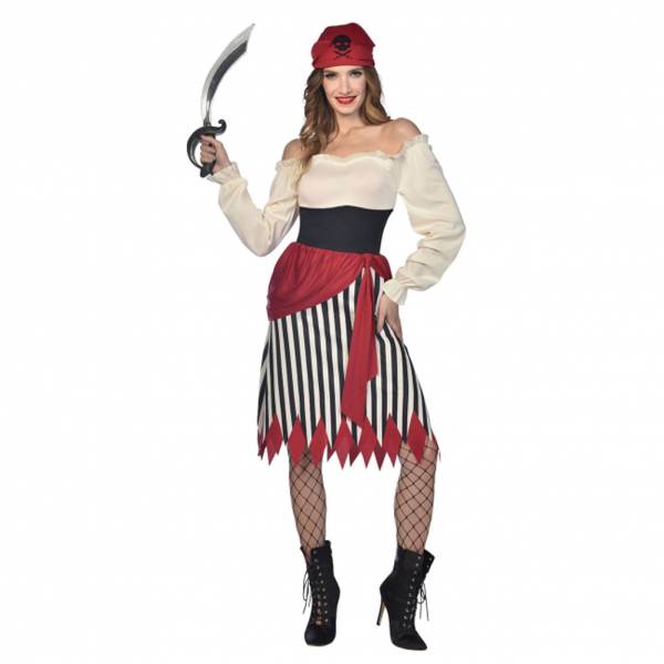 Costume da famigerata pirata Donna 9910975