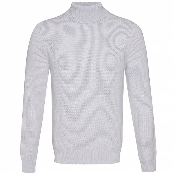 Hackett London Mayfair Textured Hommes Pull avec col roulé HM702391-814