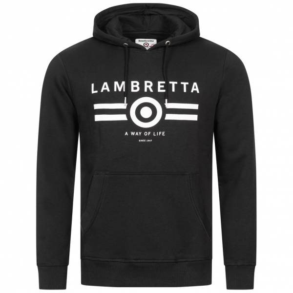 Lambretta Logo Heren Hoody SS10887-ZWART