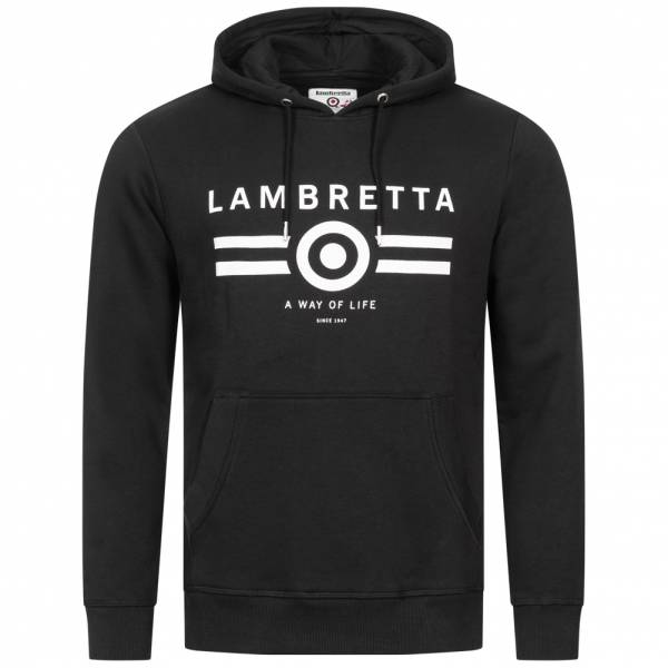 Lambretta Logo Herren Hoodie SS10887-BLACK