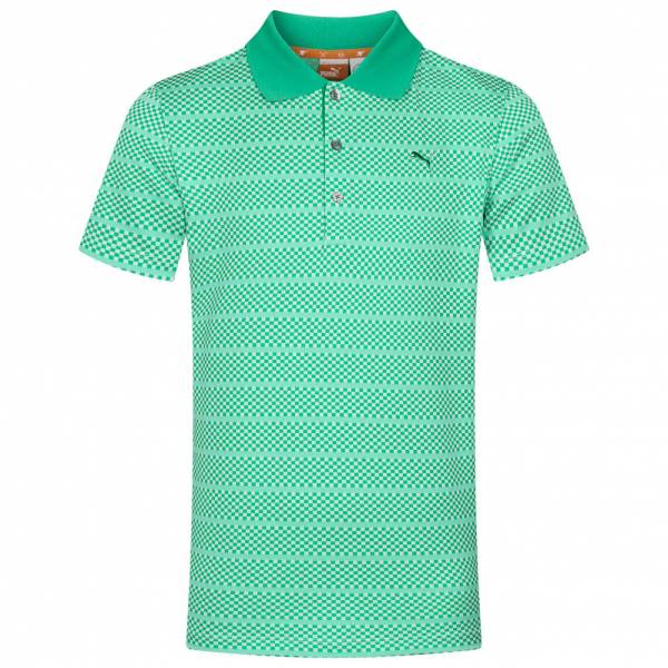 puma green polo shirt