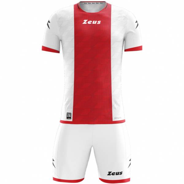 Zeus Icon Teamwear Set Maglia con pantaloncini bianco