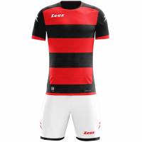 Zeus Icon Teamwear Set Shirt met short rood zwart