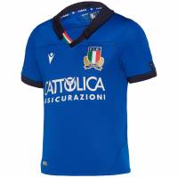 Italia FIR macron Niño Camiseta de rugby de primera equipación 58100101
