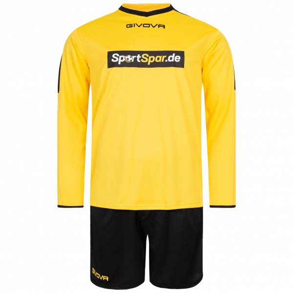 Givova x Sportspar.de Revolution Langarm Trikot-Set KITC64-0710
