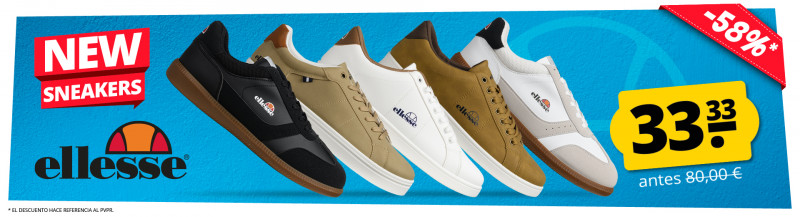 ellesse new sneakers solo 33,33 €