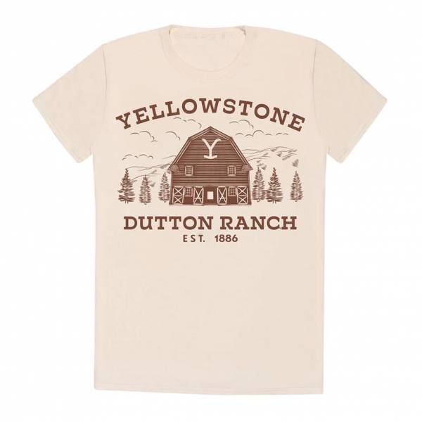 Yellowstone Sand Ranch Hommes T-shirt YEL08663TSC