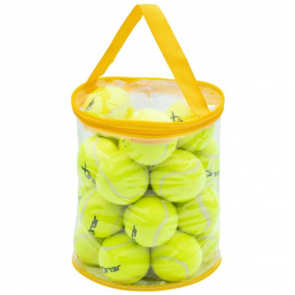 JELEX &quot;Tiebreak&quot; pelotas de tenis Conjunto 24 piezas incluidas Bolso