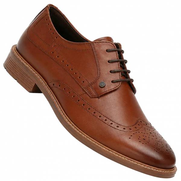 Lambretta Stockton Casual Uomo Scarpe in pelle tan LAM0069-L22