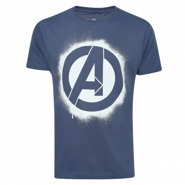 AVENGERS Marvel Stencil Logo Heren T-shirt FAMTS954DEN