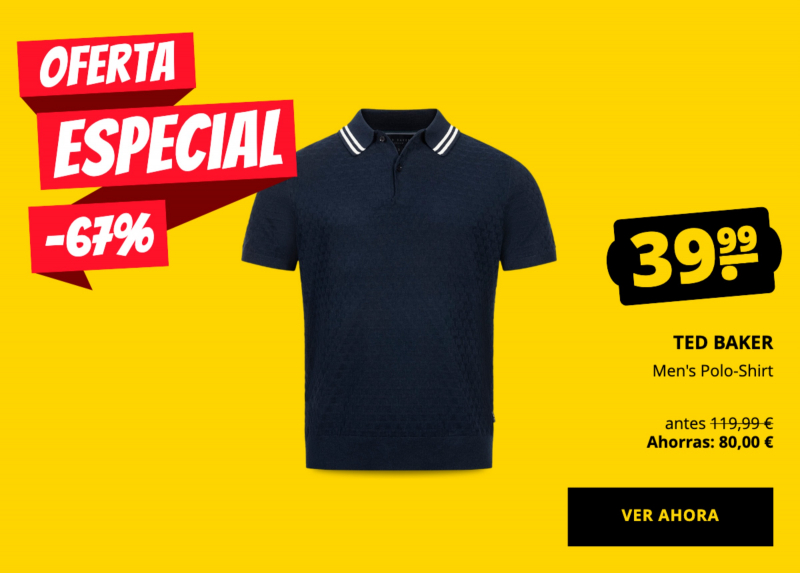 TED BAKER Men's Polo-Shirt solo 39,99 €