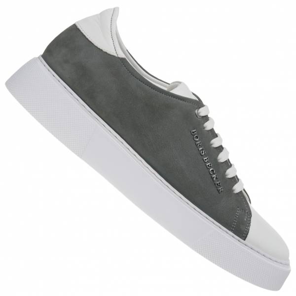 BORIS BECKER Cearbhall Herren Leder Sneaker 21WBBMSHO00001-White
