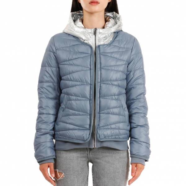 19V69 Versace 1969 Femmes Veste d’hiver en look couches doublées 0098AVIO