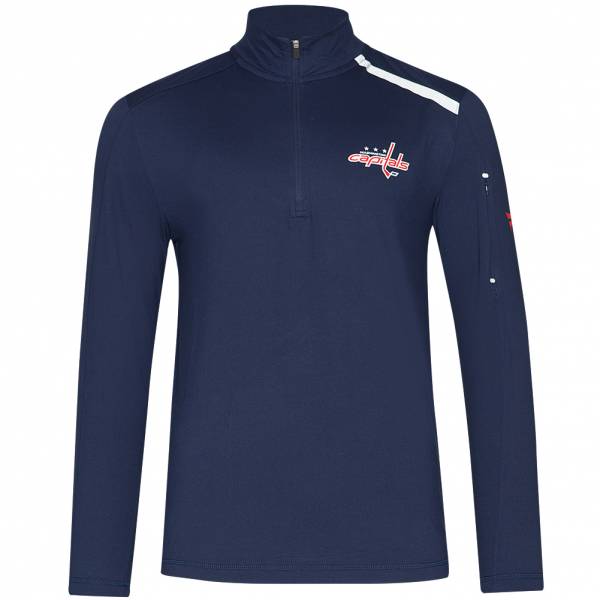 Washington Capitals Fanatics 1/4-Zip Herren Trainings Sweatshirt MA2745062GA45U