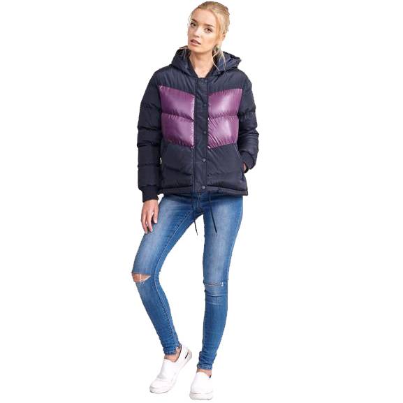 BRAVE SOUL Marsell Damen gepolsterte Winterjacke LJK-MARSELL