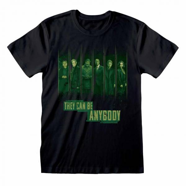 Secret Invasion Character Panel Men T-shirt SIN06392TSB