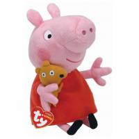 Peppa Pig TY Beanie Knuffel 15 cm 46128