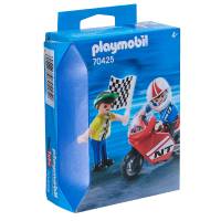 PLAYMOBIL® Bambino con bici da corsa 70425