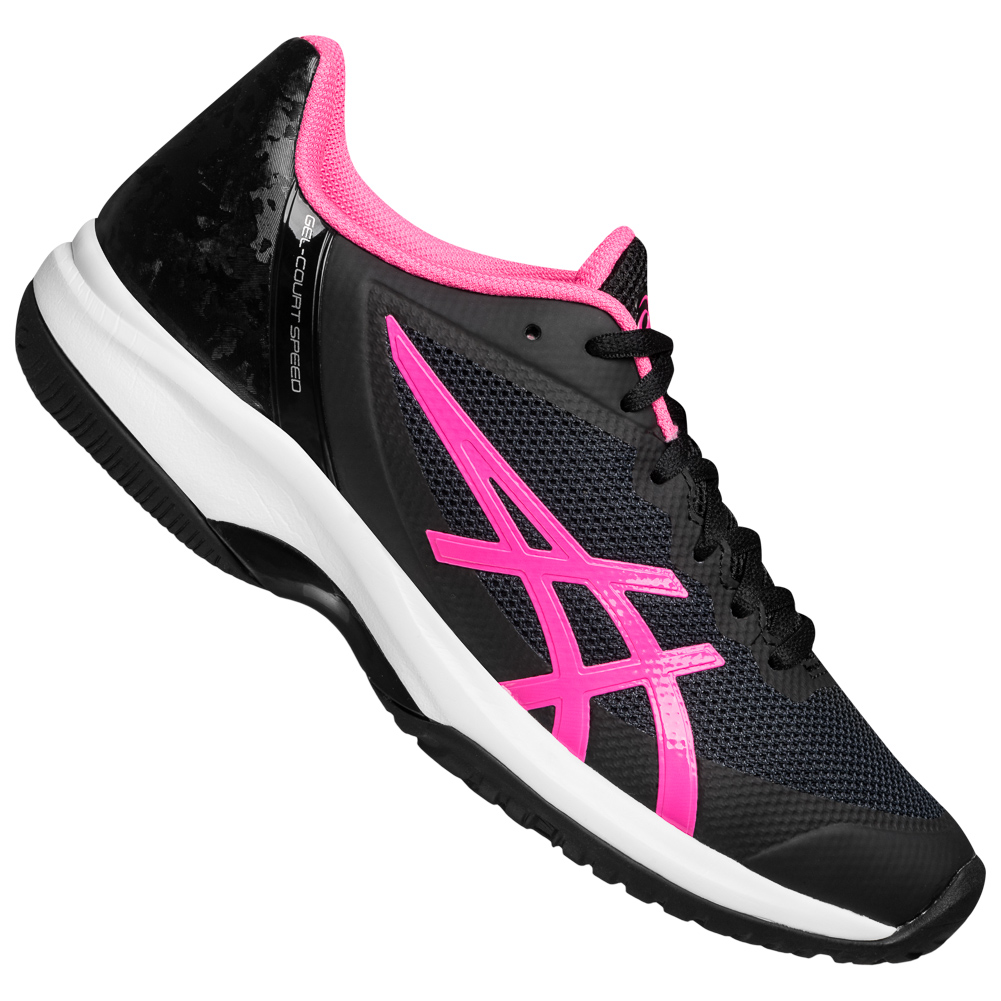 asics pink tennis shoes