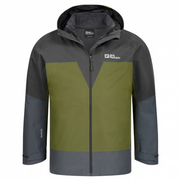 Jack Wolfskin DNA TUNDRA 3 in 1 Waterproof Herren Jacke 1115281-4129