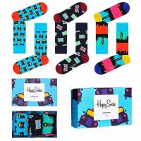 Happy Socks London Edition Geschenkset Socken 3 Paar SXLON08-6700