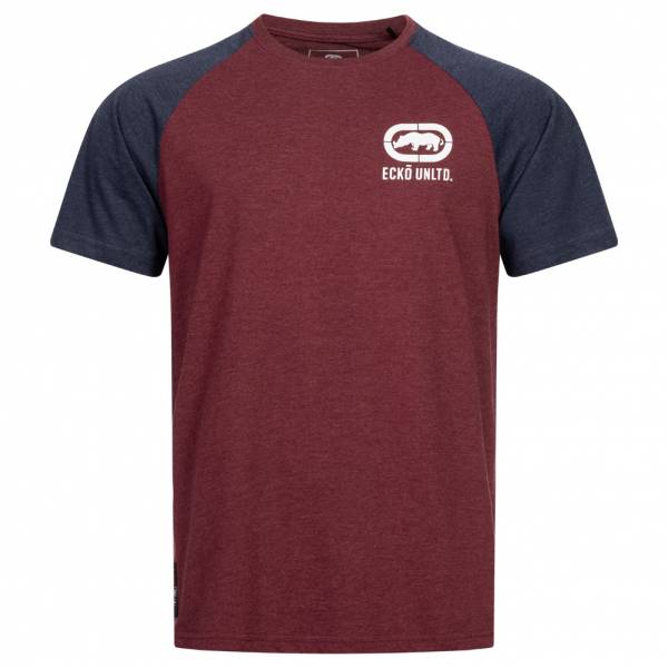 Ecko Unltd. Shadow Herren T-Shirt EFM04800-BURGUNDY-MARL