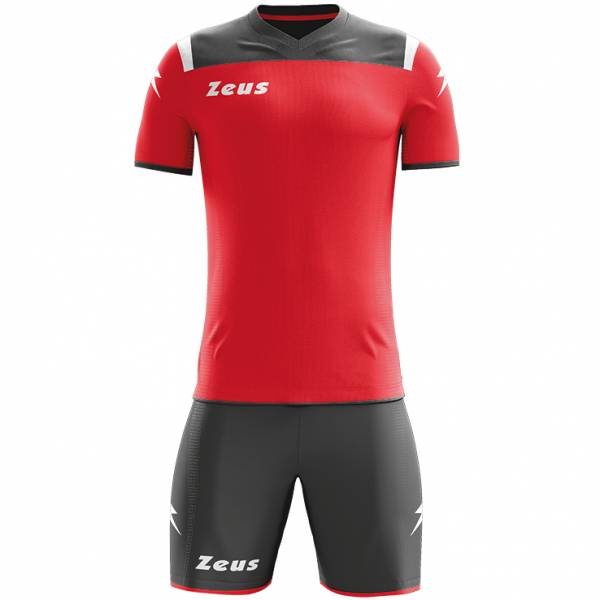 Zeus Kit Vesuvio Conjunto de fútbol 2 piezas rojo gris