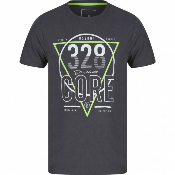 DNM Dissident Badaam Hommes T-shirt 1C18143 Gris asphalte