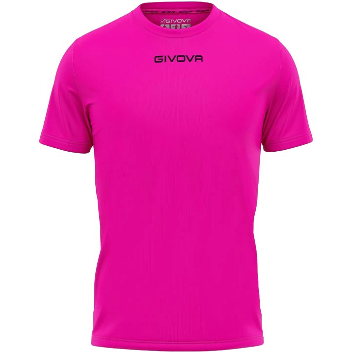Givova MAC01 Sport T-Shirt – Aus 100% Polyester, Atmungsaktiv, Mit Logo-Print