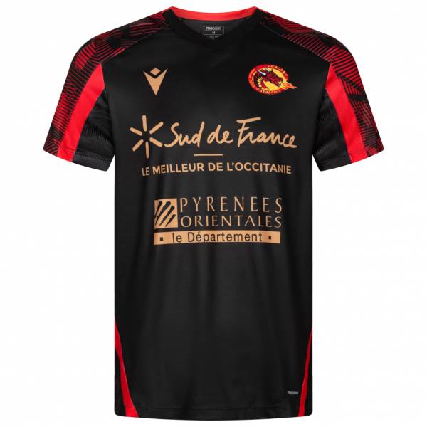 Dragons Catalans macron Hombre Camiseta de entrenamiento 58546478