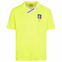 Italia AIA Diadora Hombre Camiseta de entrenamiento de árbitro de manga corta 102.158818-97015