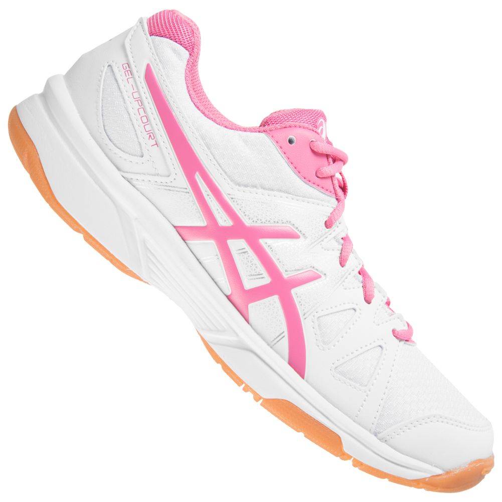 ASICS Gel Upcourt Damen Badminton Schuhe B450N-0120 ASICS Gel Upcourt Damen Badminton Schuhe B450N-0120