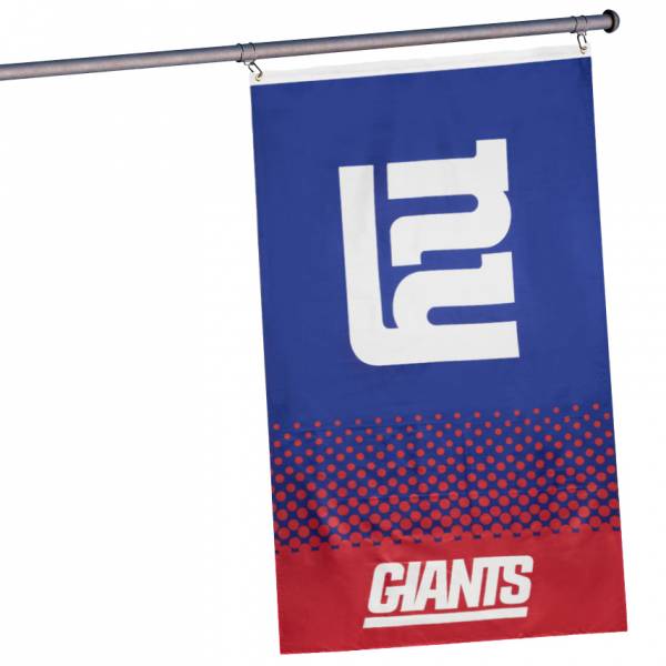 New York Giants NFL horizontale Fan Flagge 1,52m x 0,92m FLG53NFLFADENG