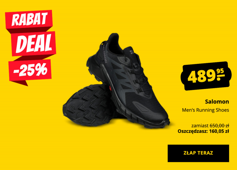Salomon Men's Running Shoes od 489,95 zł!