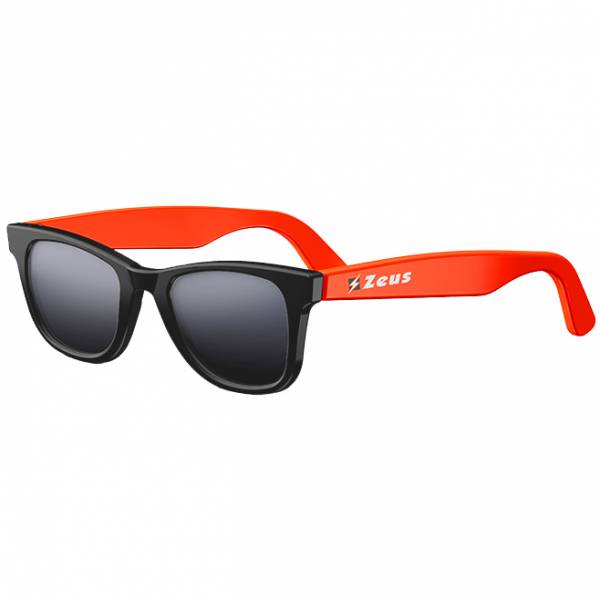 Zeus Gafas de sol negro / naranja neón