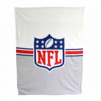 NFL Superbowl Fleece Blanket 150 x 200 cm white/grey 1133-7633627