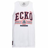 Ecko Unltd. Dodg Hombre Camiseta sin mangas ESK04491 Blanco
