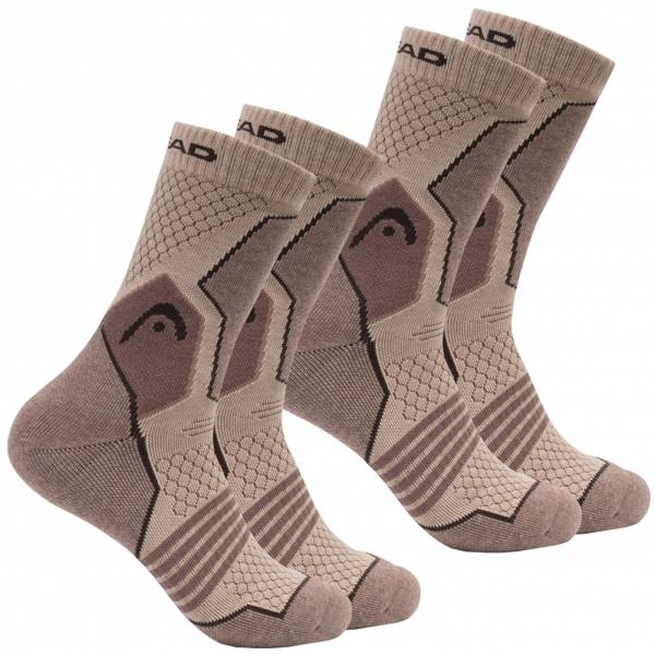 HEAD Hiking Unisexe Chausettes courtes outdoor 2 paires 781001001-857