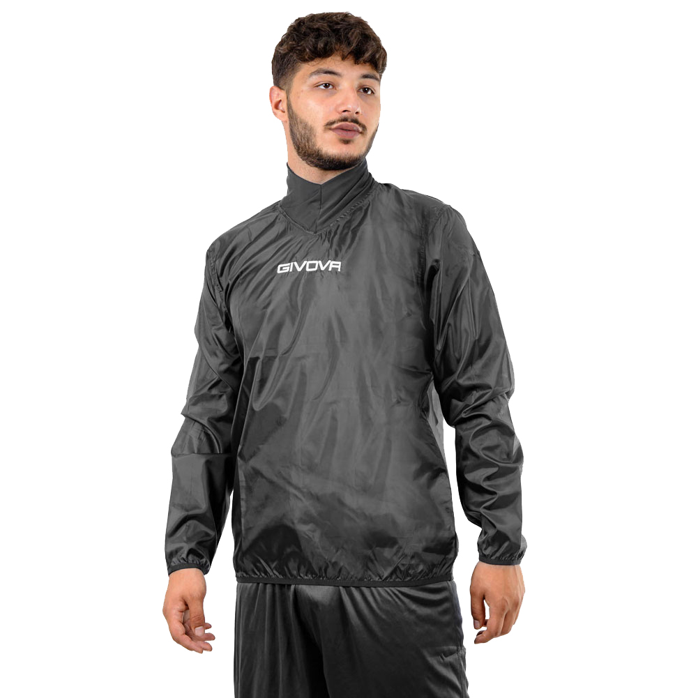 Givova Rib Neck Men Rain Jacket RJC01-0010 | SportSpar.com