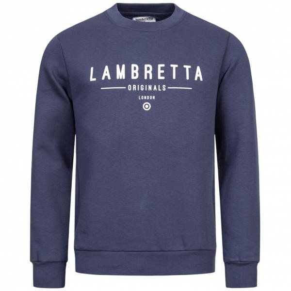 Lambretta Crew Neck Sweat Herren Sweatshirt SS9882 Navy