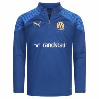 Olympique Marseille PUMA Training 1/4-Zip Herren Sweatshirt 771917-20