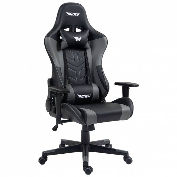 MUWO &quot;DEV1L&quot; esports Silla gaming gris