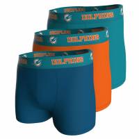 Miami Dolphins NFL Uomo Boxer Set da 3 23270001-4077