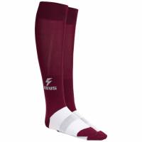 Zeus Calza Energy Football Socks Wine red