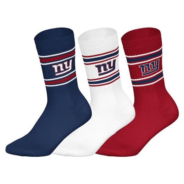 New York Giants NFL Unisex Crew Socken 3 Paar 22200001-1063