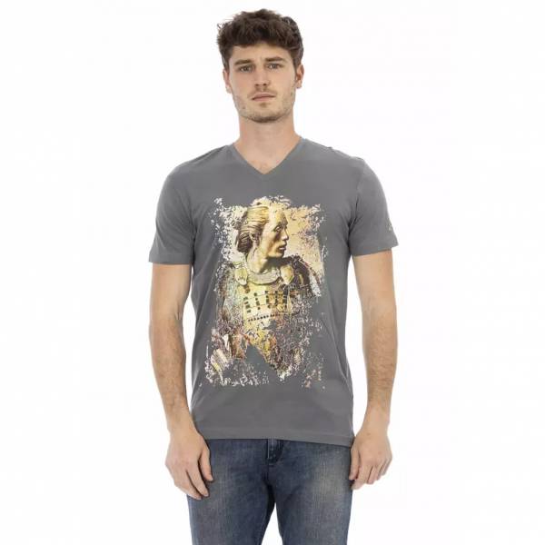 TRUSSARDI Action Men T-shirt Gray 2AT08002